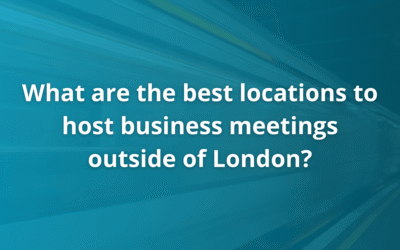 What are the best locations to host business meetings outside of London?